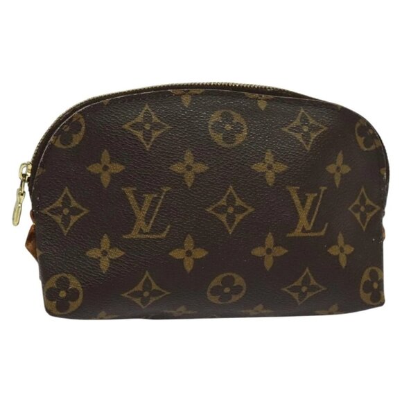 LOUIS VUITTON Monogram Pochette Cosmetic PM Cosmetic Pouch - Picture 1 of 15